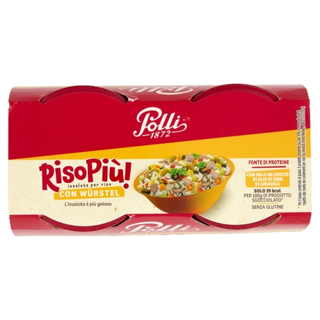 Polli RisoPiù con Wurstel 2 x 300 g