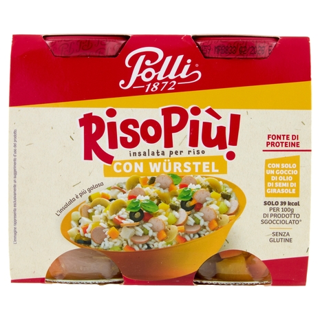 Polli RisoPiù con Wurstel 2 x 300 g