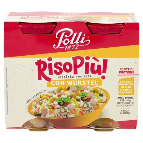 Polli RisoPiù con Wurstel 2 x 300 g