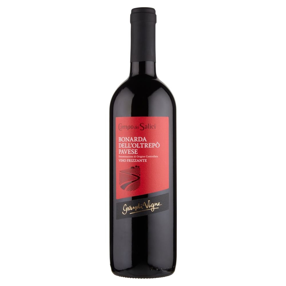Grandi Vigne Campo dei Salici Bonarda dell'Oltrepò Pavese DOC Vino Frizzante 750 ml