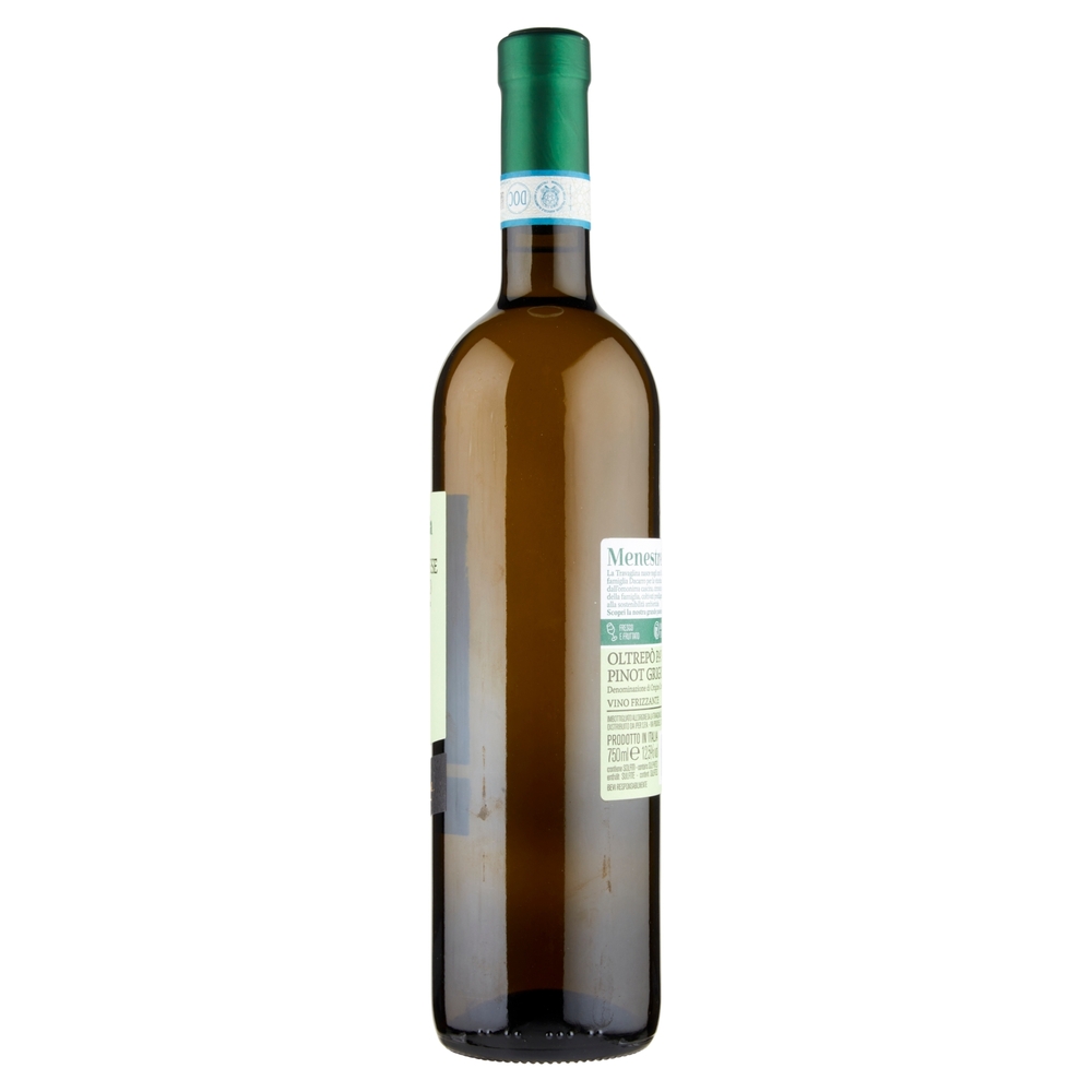 Grandi Vigne Menestrella Oltrepò Pavese Pinot Grigio DOC Vino Frizzante 750 ml