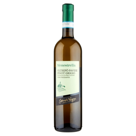 Grandi Vigne Menestrella Oltrepò Pavese Pinot Grigio DOC Vino Frizzante 750 ml