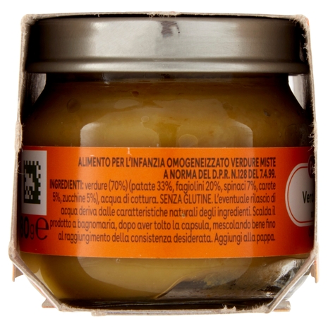 Plasmon Omogeneizzato Verdure miste 2 x 80 g