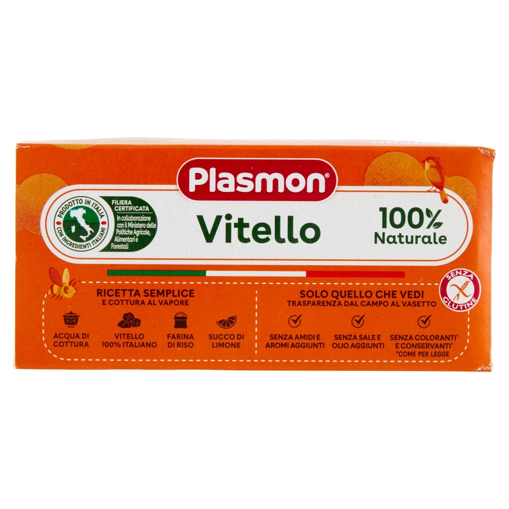 Plasmon Omogeneizzato Vitello con cereale 2 x 80 g
