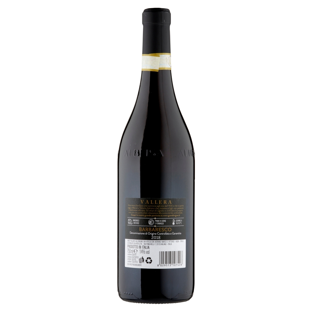 Grandi Vigne Vallera Barbaresco DOCG 750 ml