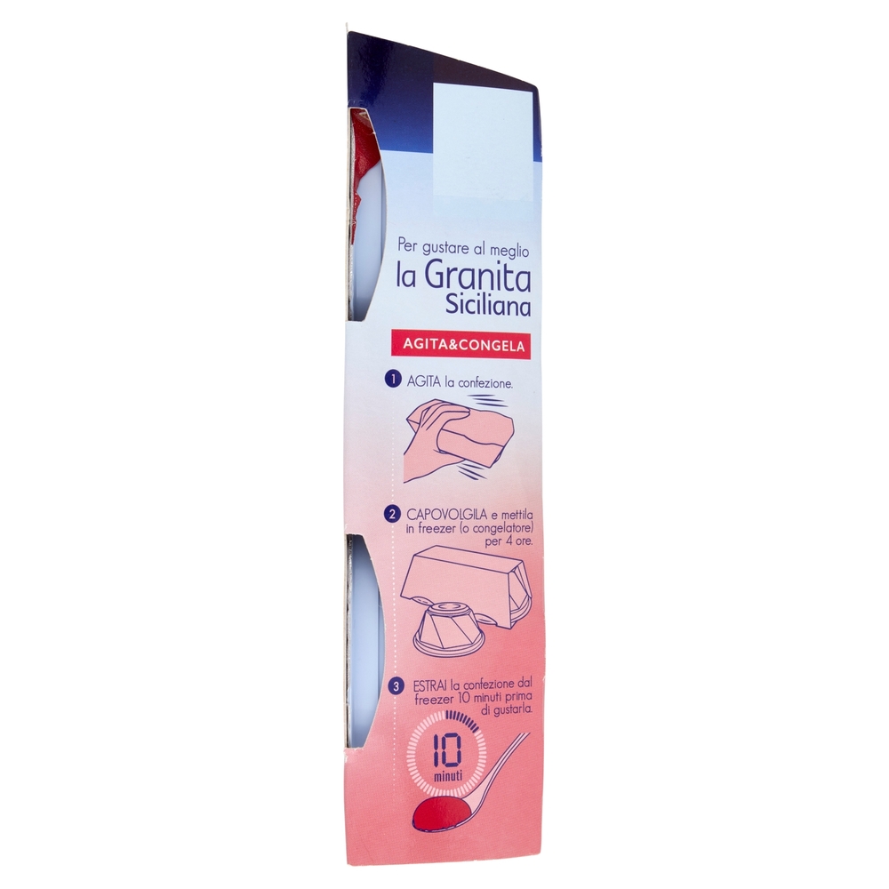 dolfin sensofreddo la Granita Siciliana con succo di Fragola 2 x 100 ml