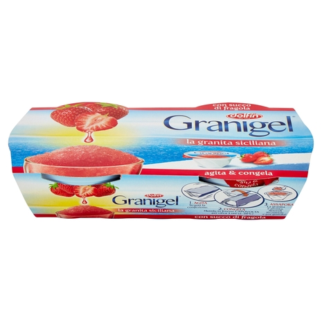 dolfin sensofreddo la Granita Siciliana con succo di Fragola 2 x 100 ml