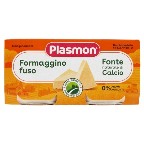Plasmon Omogeneizzato Formaggino fuso 2 x 80 g