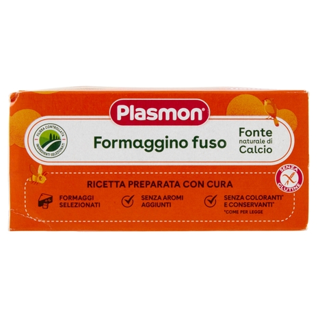 Plasmon Omogeneizzato Formaggino fuso 2 x 80 g