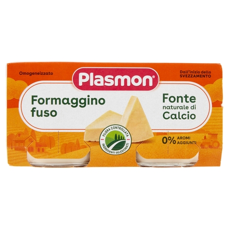 Plasmon Omogeneizzato Formaggino fuso 2 x 80 g