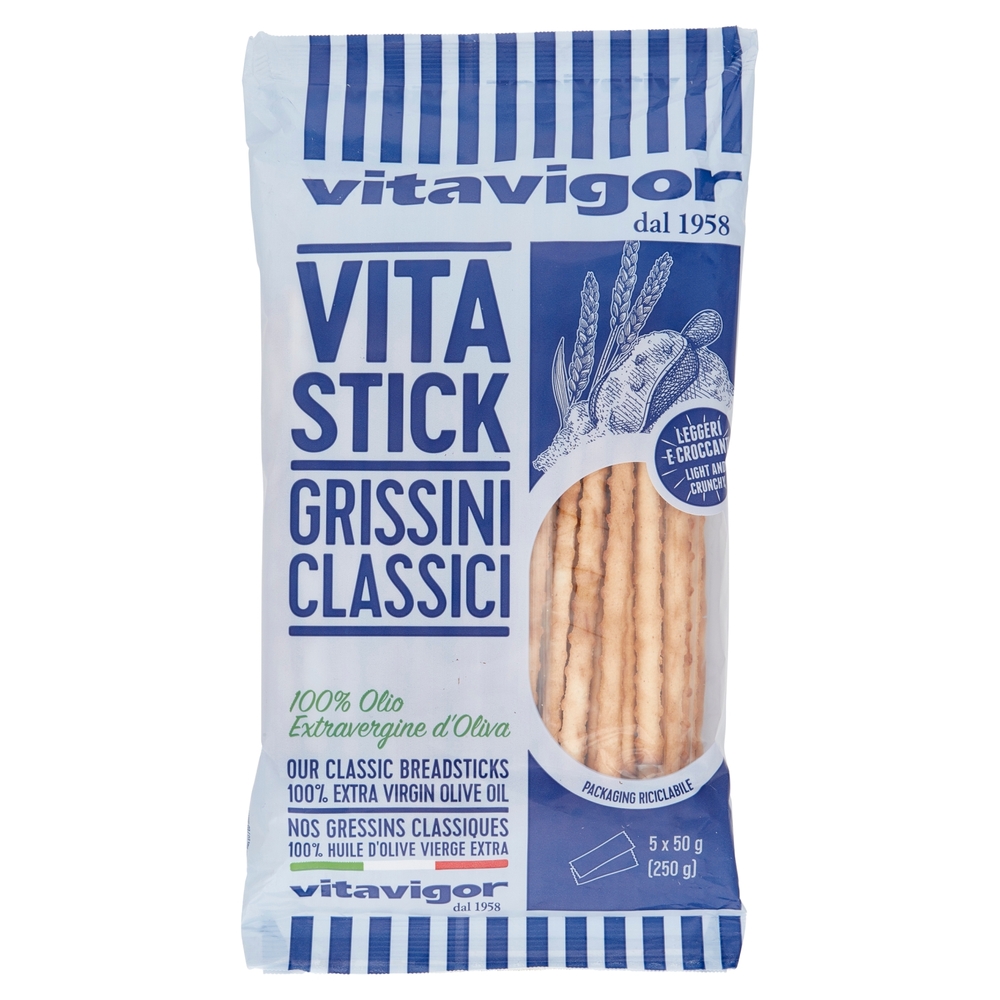 vitavigor Vita Stick Grissini Classici 5 x 50 g