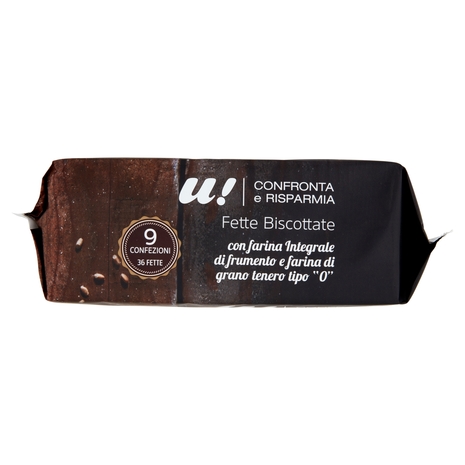 Fette Biscottate con Farina Integrale U! Confronta e Risparmia