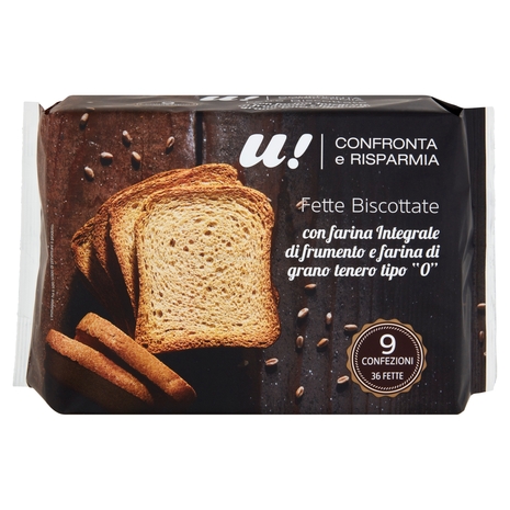 Fette Biscottate con Farina Integrale U! Confronta e Risparmia