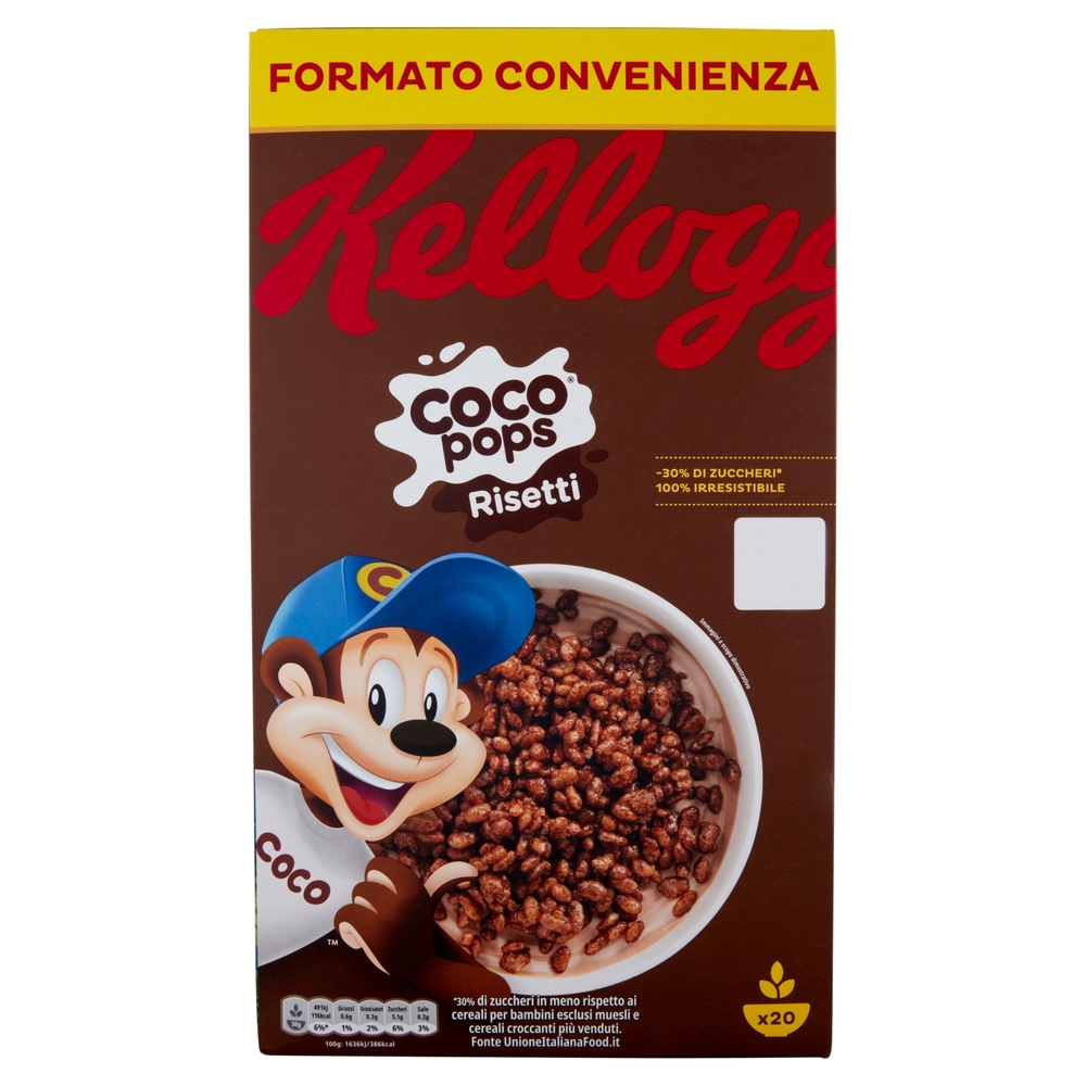 Kellogg's Coco pops Risetti 600 g