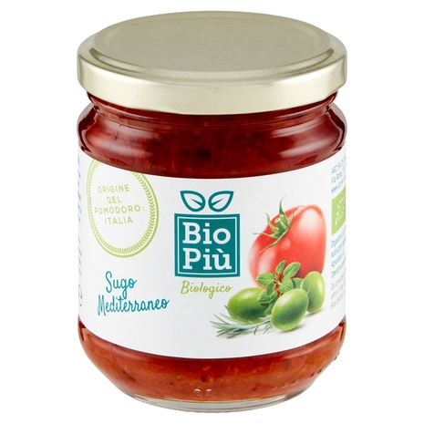 Bio Più Sugo Mediterraneo 190 g