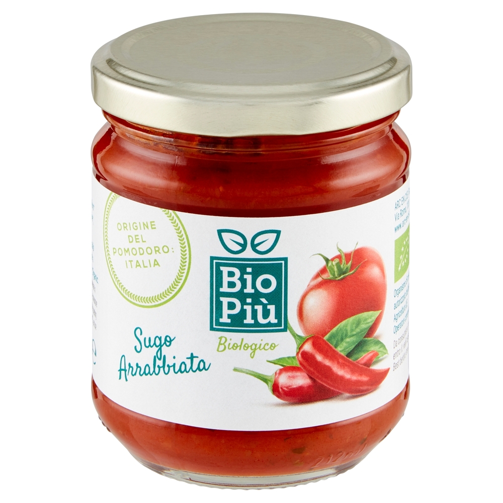 Bio Più Sugo Arrabbiata 190 g