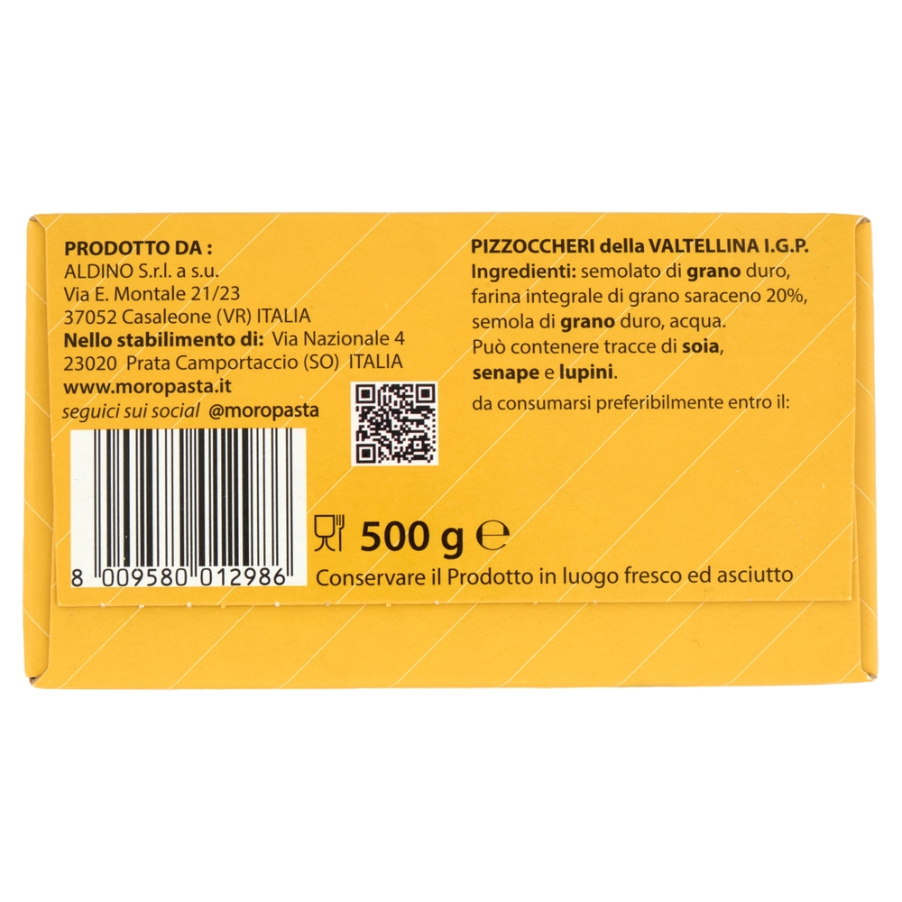 Moro Pizzoccheri della Valtellina I.G.P. 500 g