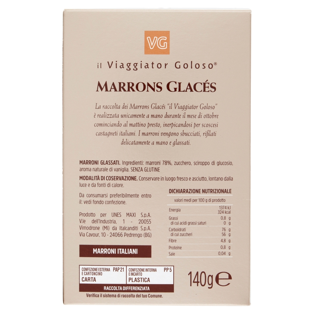 Marrons Glacés Il Viaggiator Goloso