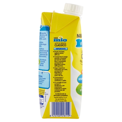 NESTLÉ MIO Latte di Crescita Classico da 1 anno brick 500 ml