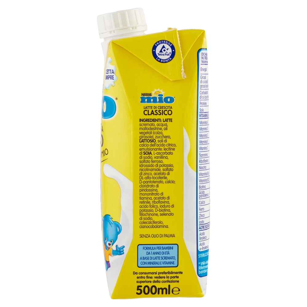 NESTLÉ MIO Latte di Crescita Classico da 1 anno brick 500 ml