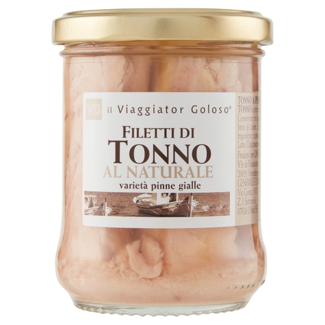 Filetti di Tonno al Naturale Il Viaggiator Goloso
