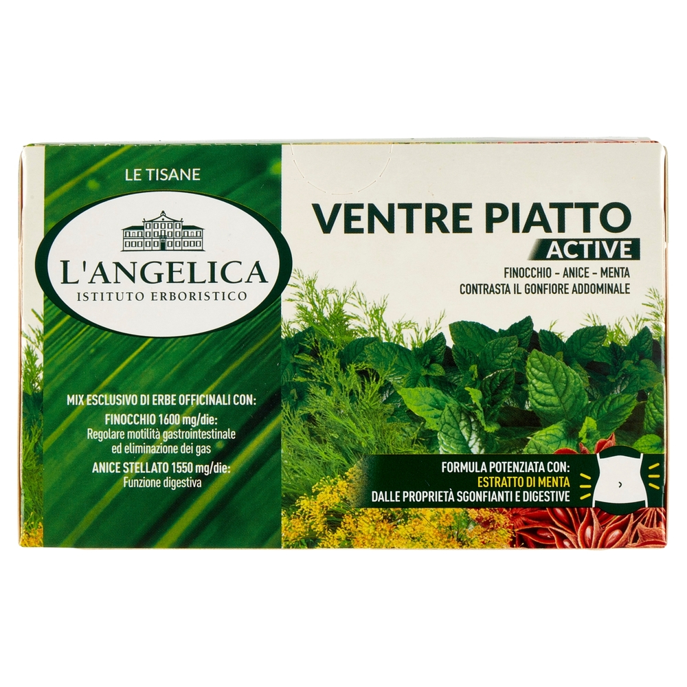 Tisana Nutraceutica Ventre Piatto, 40 g, 20 Pezzi