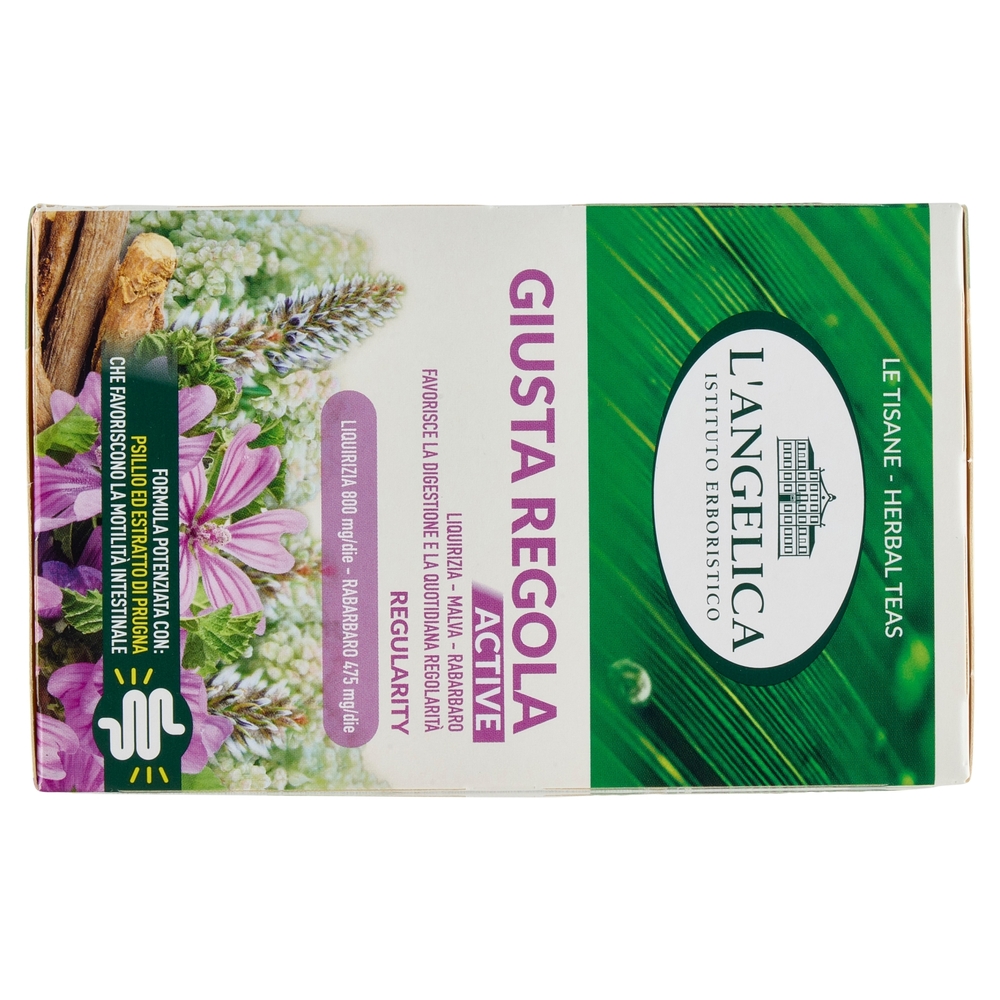 L'Angelica Le Tisane Giusta Regola Active 18 Filtri 36 g