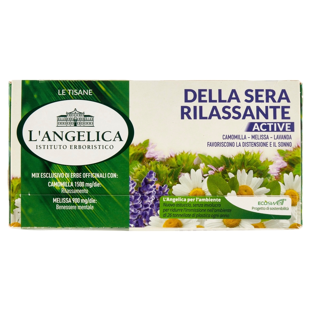 L'Angelica Le Tisane Della Sera Rilassante Active 18 Filtri 27,9 g