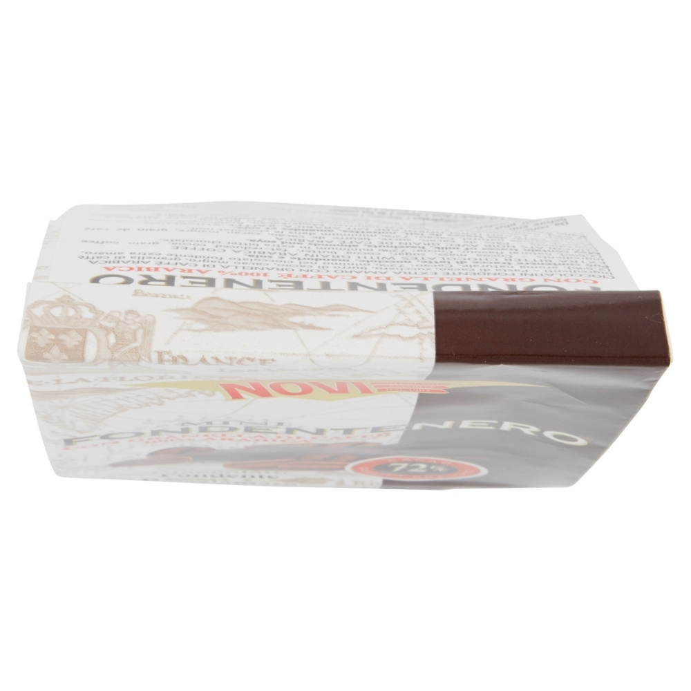 Novi Mini Fondentenero con Granella di Caffè 100% Arabica 160 g