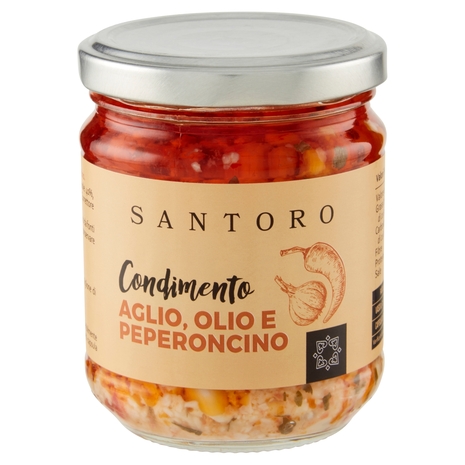 Santoro Condimento Aglio, Olio e Peperoncino 180 g