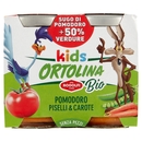 Ortolina kids Bio Pomodoro Piselli & Carote 2 x 100 g