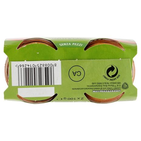 Ortolina kids Bio Pomodoro Piselli & Carote 2 x 100 g