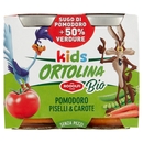 Ortolina kids Bio Pomodoro Piselli & Carote 2 x 100 g