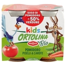 Ortolina kids Bio Pomodoro Piselli & Carote 2 x 100 g