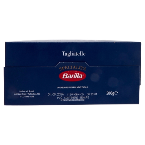 Barilla Pasta Specialità Tagliatelle 100% Grano Italiano 500g