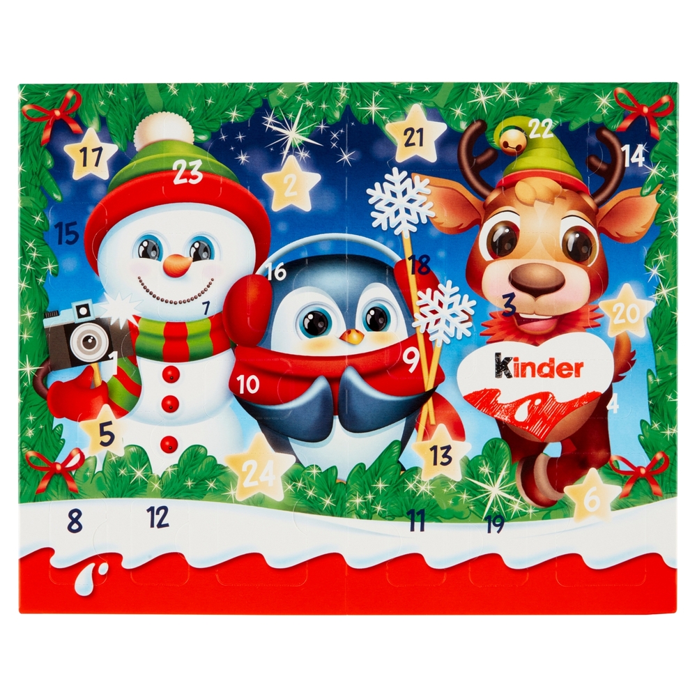 Kinder Calendario dell'Avvento 24 pezzi 127 g
