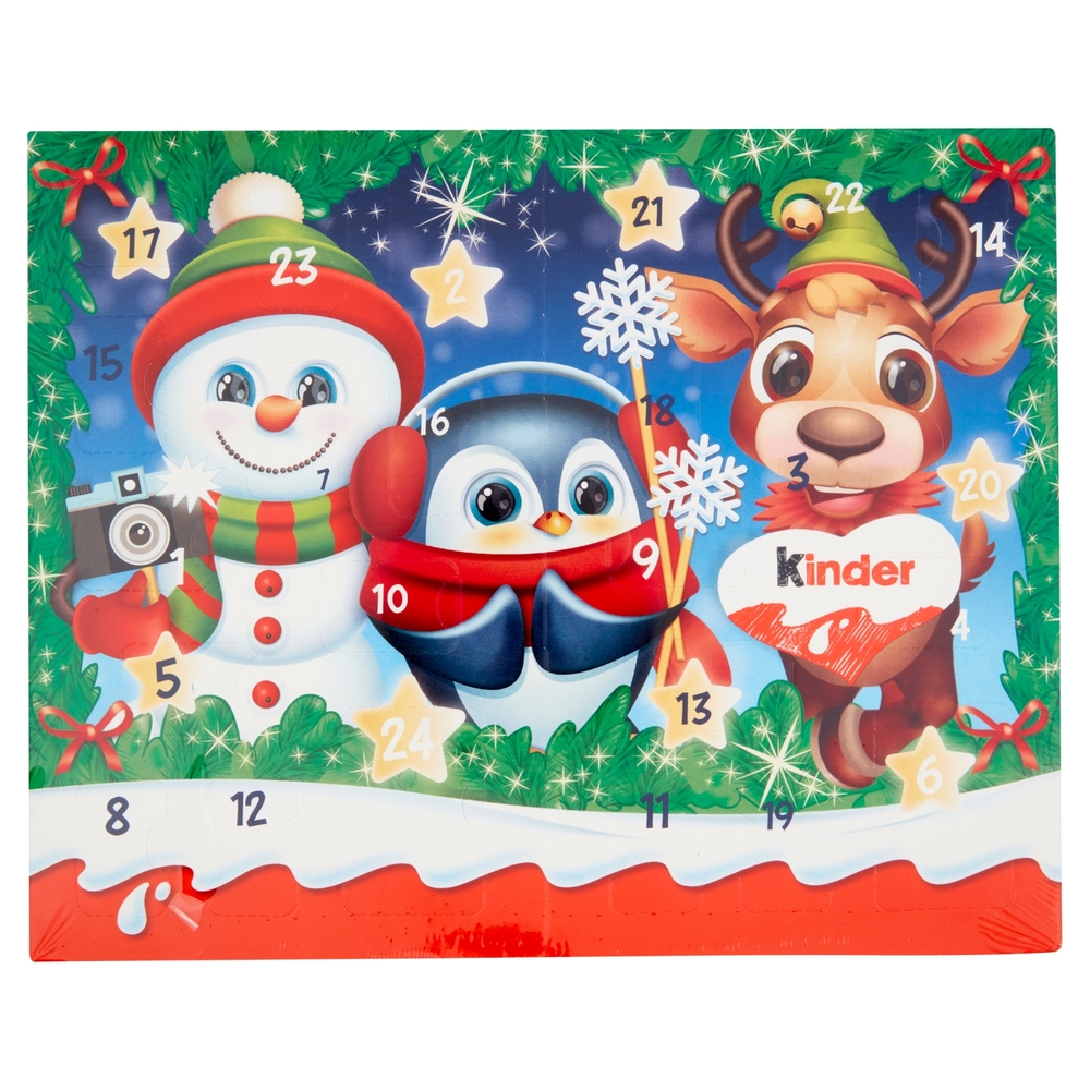 Kinder Calendario dell'Avvento 24 pezzi 127 g