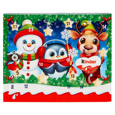 Kinder Calendario dell'Avvento 24 pezzi 127 g