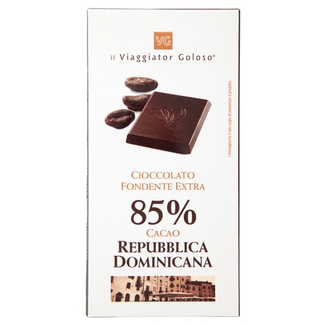 Cioccolato Fondente Extra Repubblica Dominicana 85% Il Viaggiator Goloso