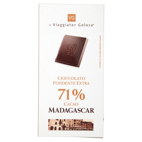 Cioccolato Fondente Extra Madagascar 71% Il Viaggiator Goloso