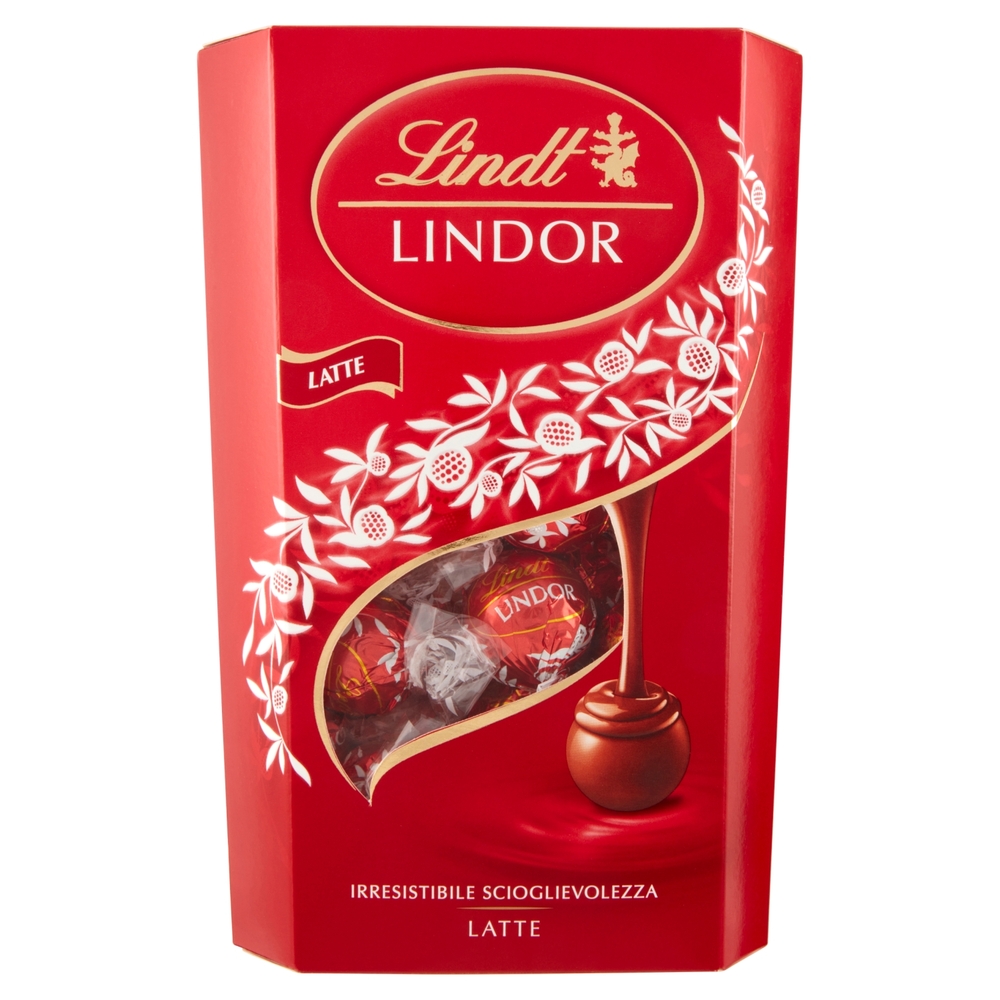 Lindt Cioccolatini Lindor Cioccolato al latte Scatola 337 g