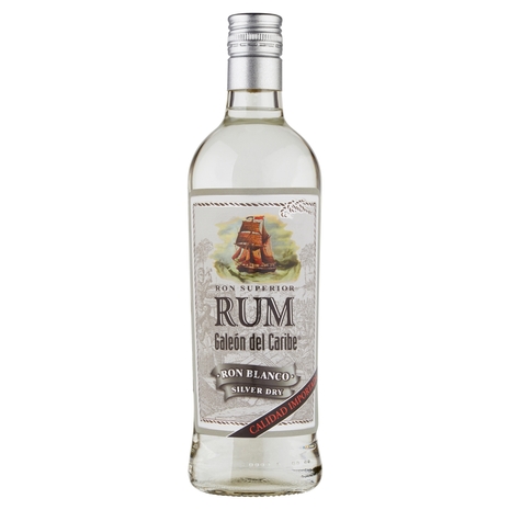 Galeón del Caribe Ron Blanco Silver Dry 0,70 l