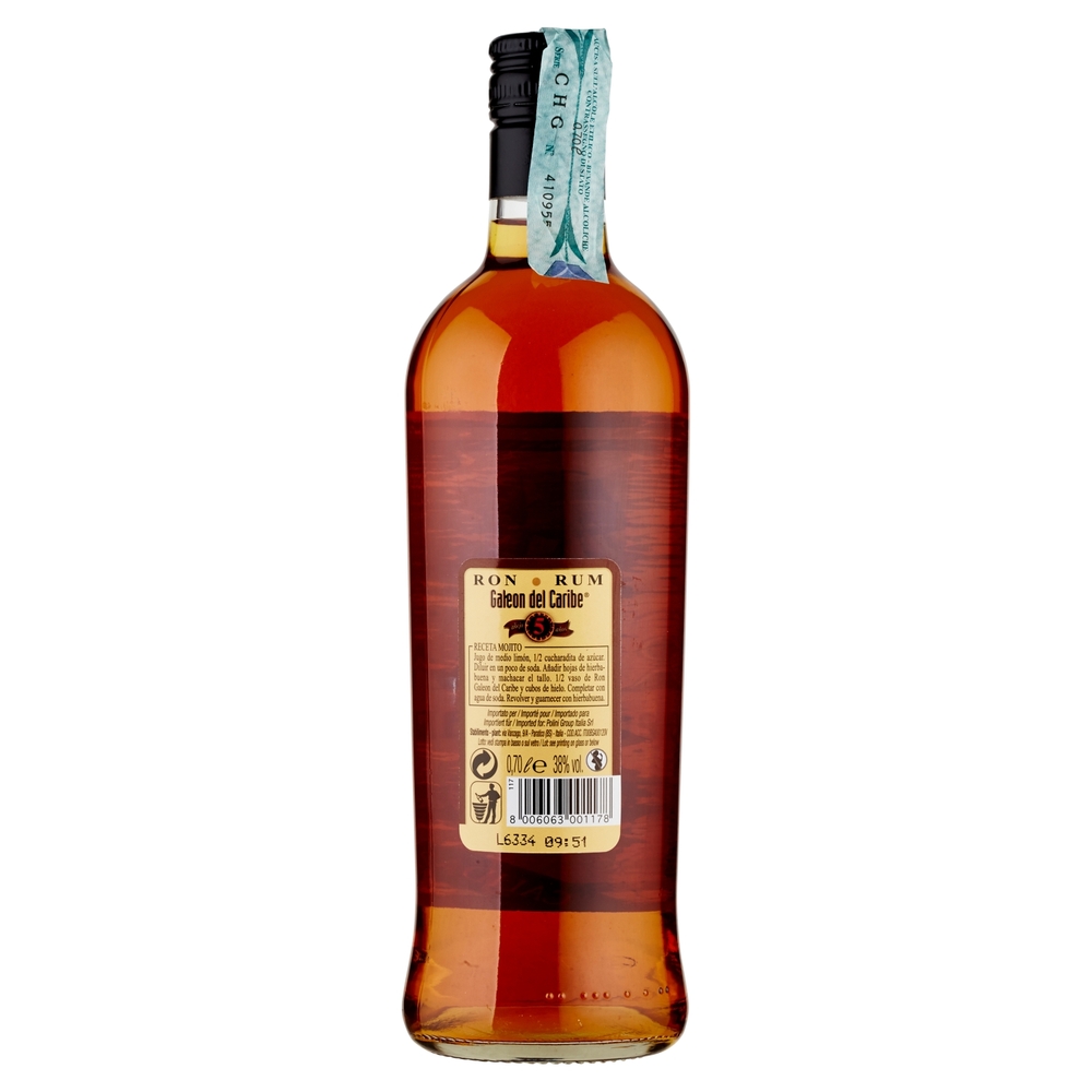 Galeón del Caribe Ron Superior añejo 5 años 0,70 l