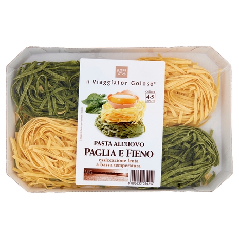 Pasta all'Uovo Paglia e Fieno Il Viaggiator Goloso