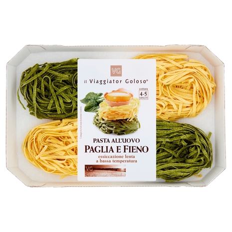 Pasta all'Uovo Paglia e Fieno Il Viaggiator Goloso