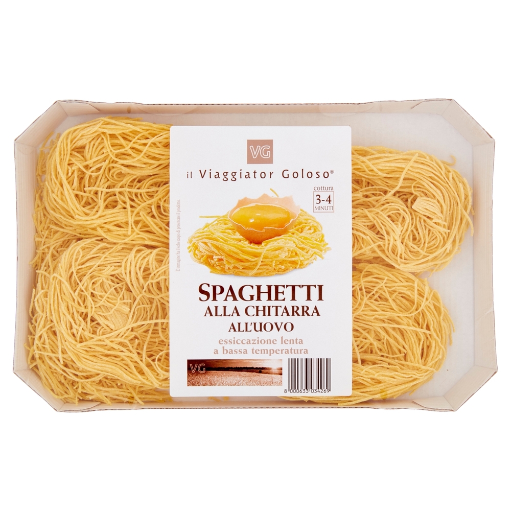 Spaghetti alla Chitarra all'Uovo Il Viaggiator Goloso