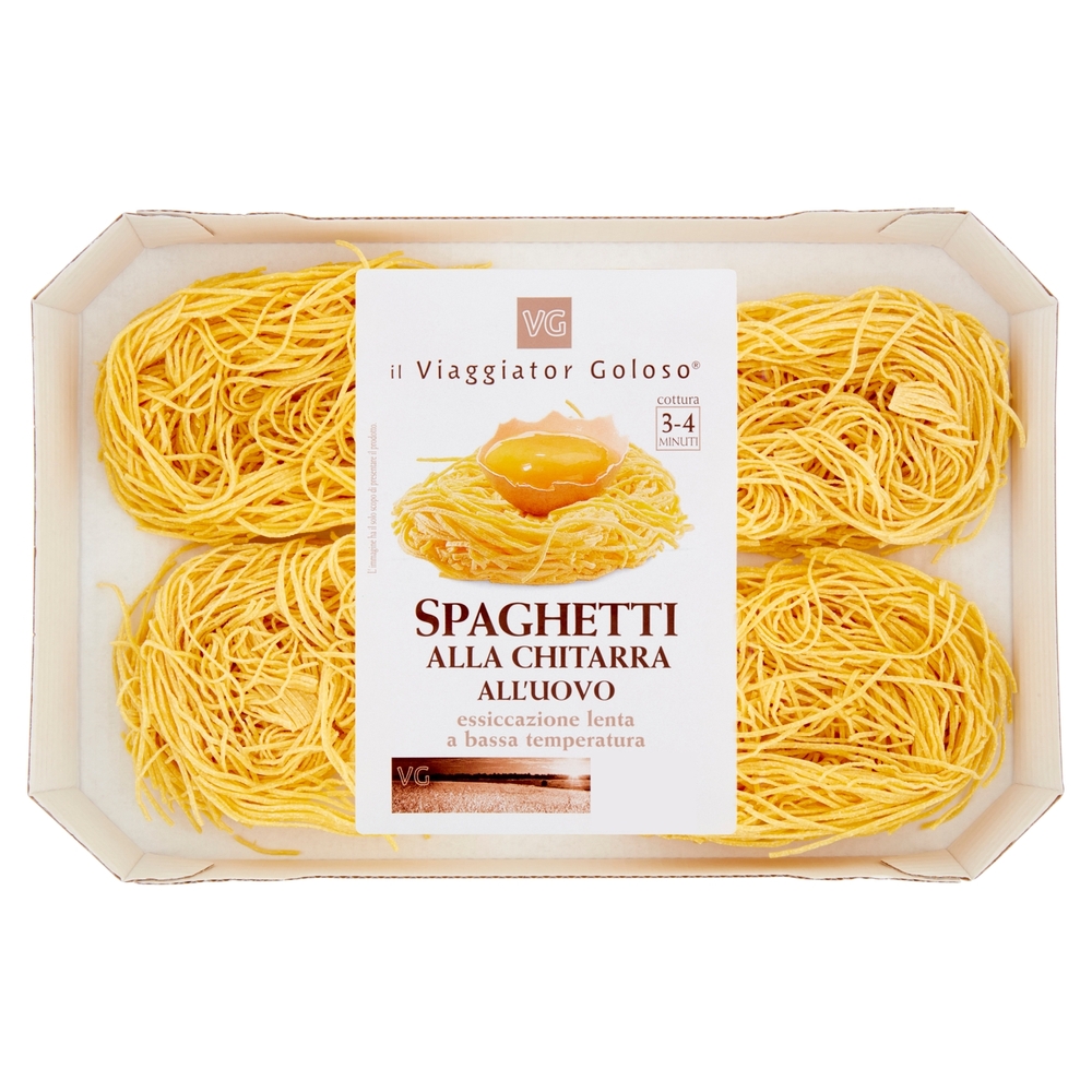 Spaghetti alla Chitarra all'Uovo Il Viaggiator Goloso