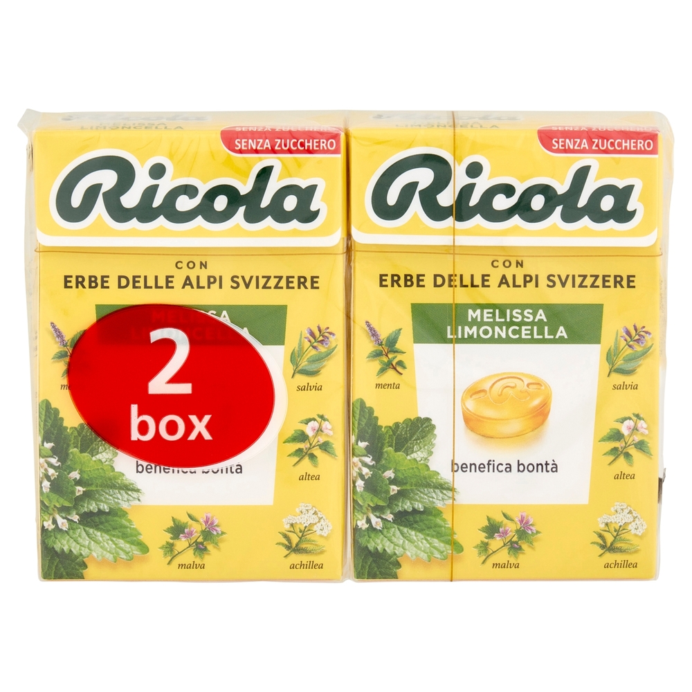 Ricola Melissa Limoncella 2 x 50 g