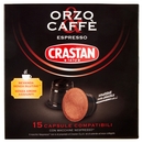 Crastan Orzo & Caffè Espresso 15 Capsule Compatibili con Macchine Nespresso* 15 x 2,6 g