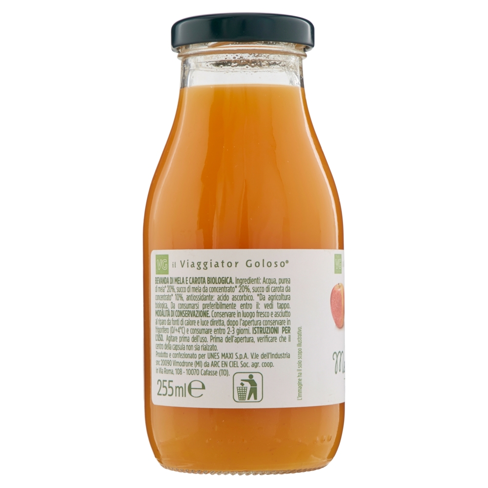 BEVANDA DI MELA E CAROTA il Viaggiator Goloso il Biologico
